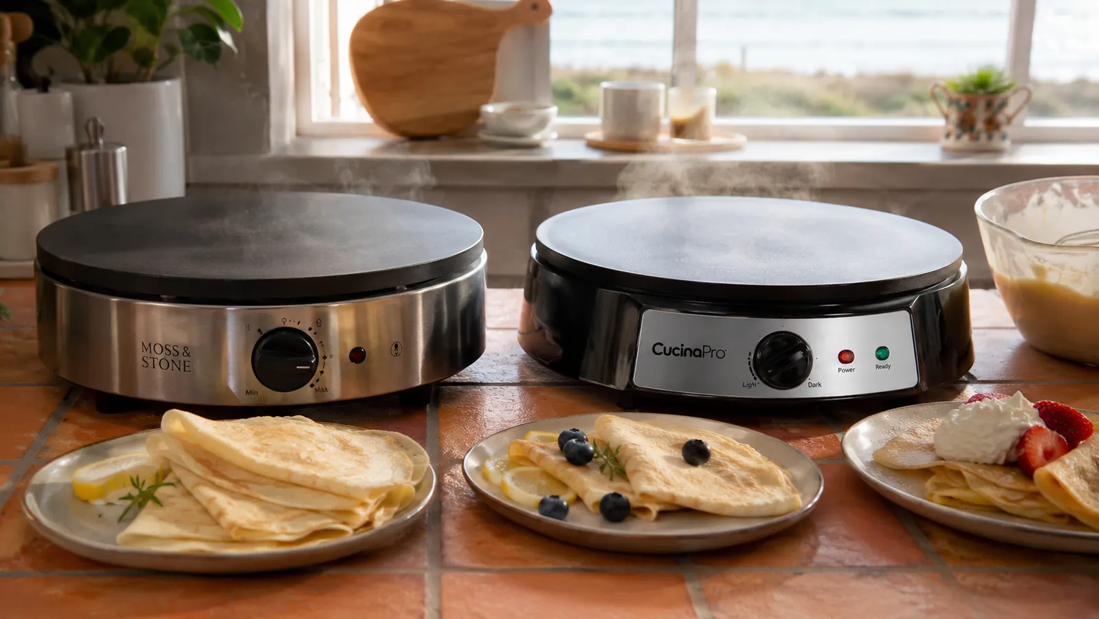 Moss & Stone vs CucinaPro Crepe Maker: Which Makes Better Crepes
